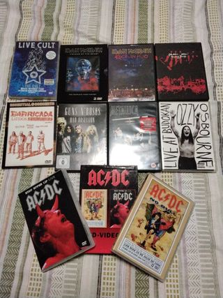 PACK DVDS HEAVY ROCK