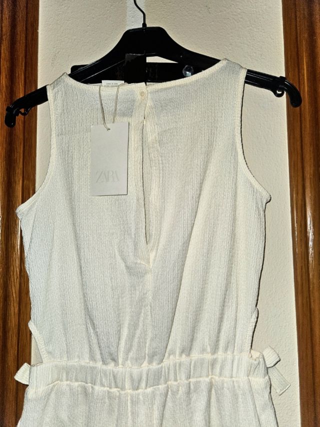 Mono Zara Blanco, nuevo con etiqueta