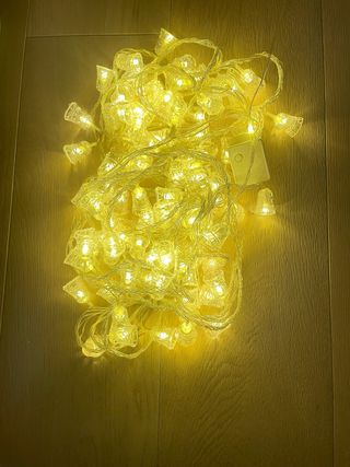 Luci di Natale a forma di campanella 10m