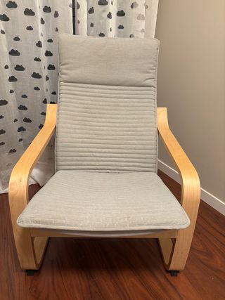 Sillón POANG Ikea beige claro