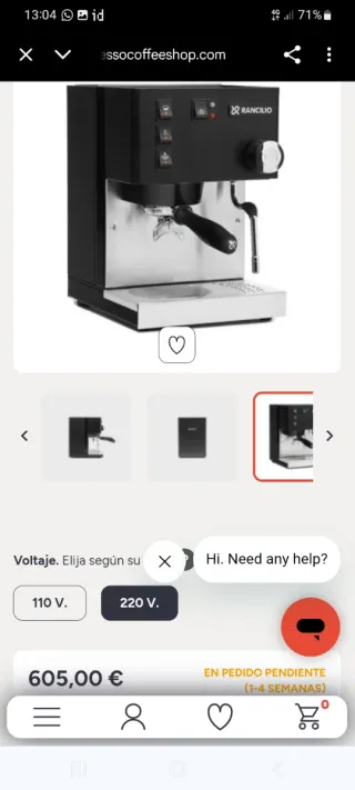 Cafetera Rancilio