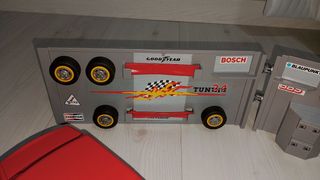 Taller de coches de Playmobil. Ref. 4321 completa.