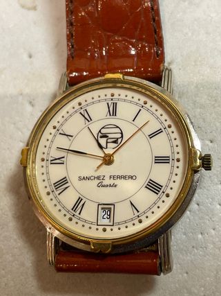 Reloj Sanchez Ferrero Cuarzo Marrón/Dorado