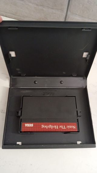 Sonic The Hedgehog Sega Master System Caja + Cartu