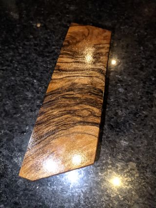 Madeira de luxo turquesa nogueira