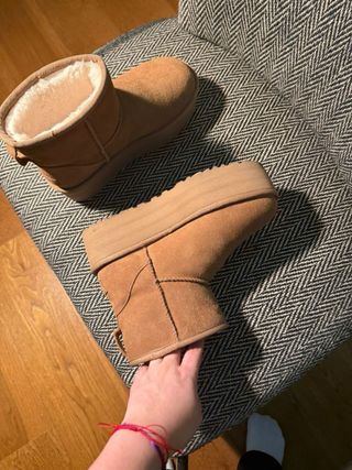 Botas UGG Marrones Plataforma