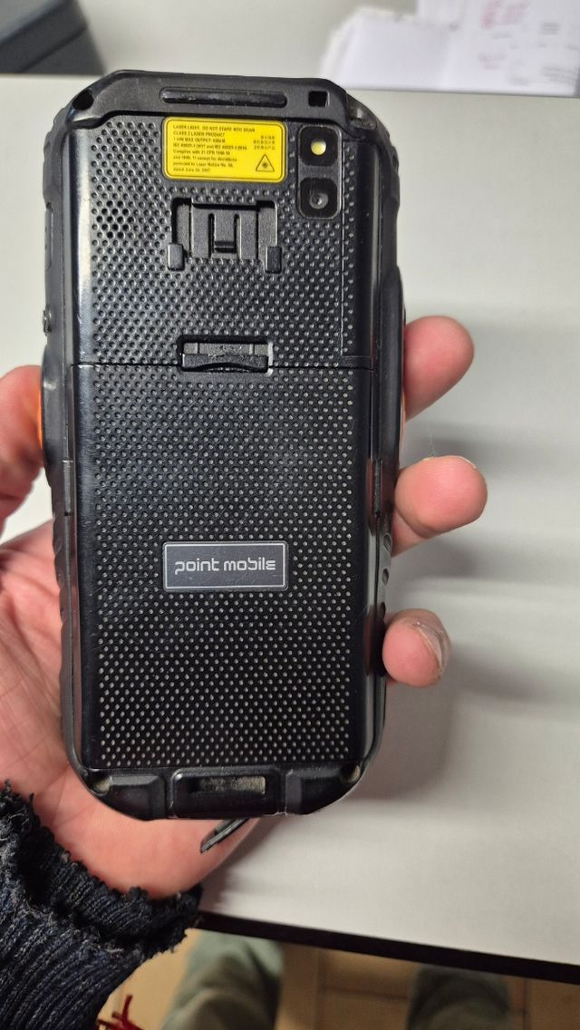 PDA Negra con Teclado Numérico