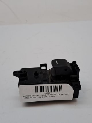 MANDO ELEVALUNAS TRASERO DERECHO HONDA CIVIC LIM.5 (FK)