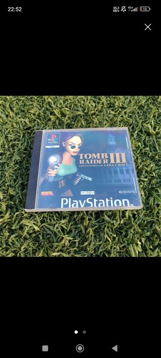 Los autos locos y tomb raider. 