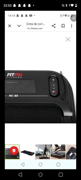 Cinta de Correr FIT-FIU MC-80 Nueva