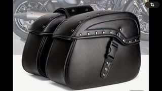 alforjas moto custon Harley Davidson Honda 





