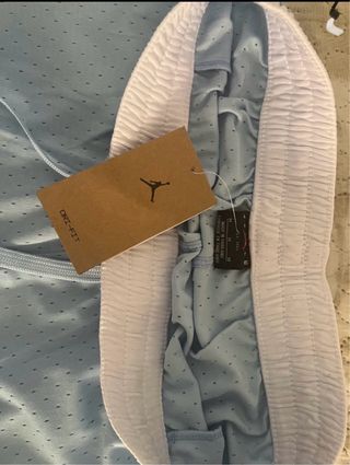 Shorts Jordan Azul y Blanco