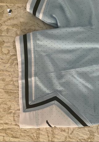 Shorts Jordan Azul y Blanco