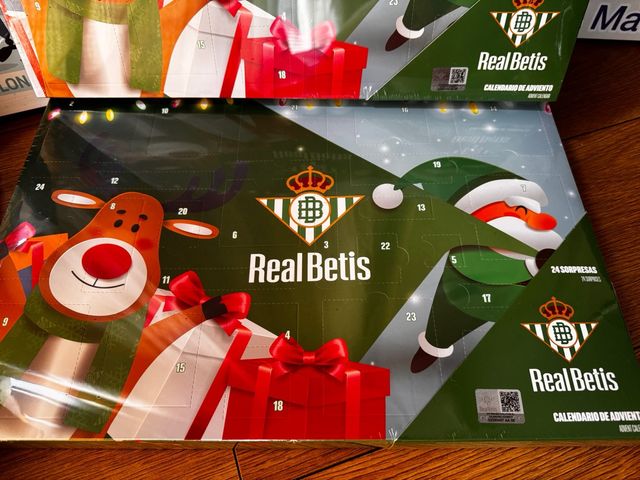 Calendario Adviento Real Betis