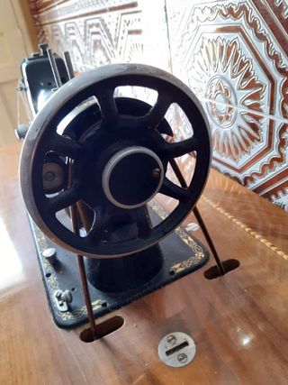 Maquina antigua de coser antigua vintage. Sigma