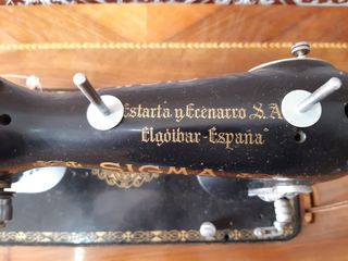 Maquina antigua de coser antigua vintage. Sigma