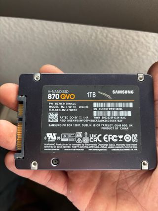 Samsung 870 QVO SSD 1TB SATA 3