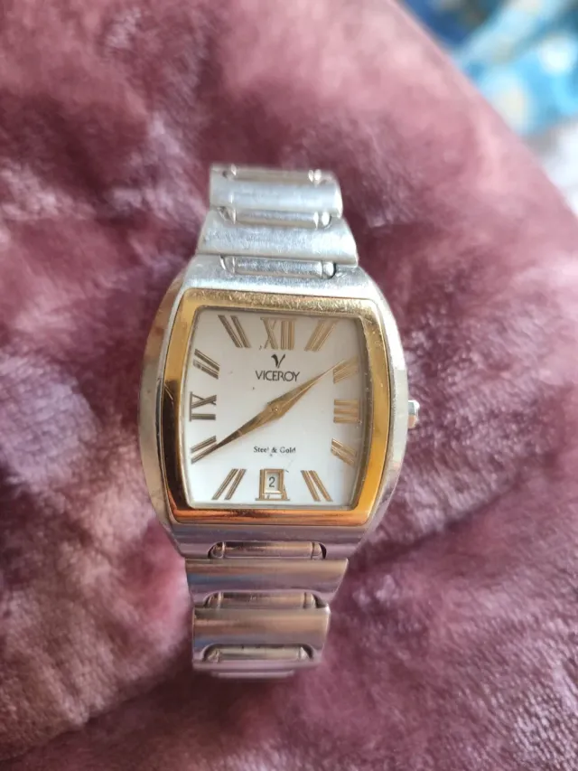 Reloj Viceroy steel and gold 18k gold bezel