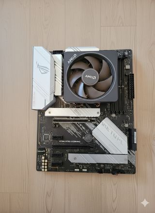 Placa Base Asus B550 + Ryzen 5 5600X