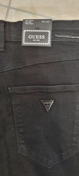 Pantaloni Guess neri donna