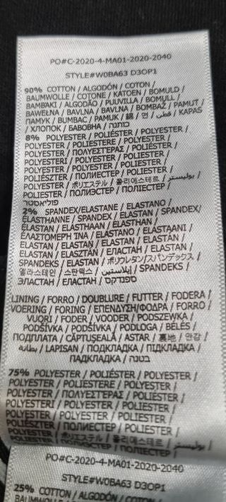 Pantaloni Guess neri donna