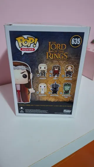 Funko Pop Elrond 635 El Señor de los Anillos.