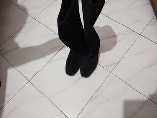 Botas altas negras