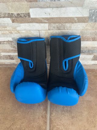 Guantes de boxeo Adidas azules