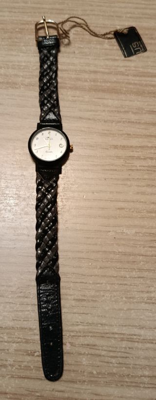 Reloj Lotus Mujer Vintage Negro/Dorado