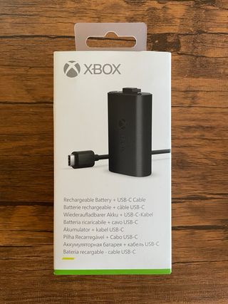 Mando Xbox + (Batería recargable Xbox Kit Play)