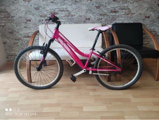 Bicicleta rosa WOLFBIKE niña