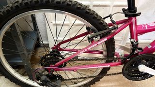Bicicleta rosa WOLFBIKE niña