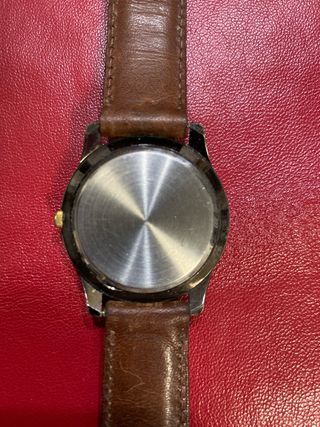 Orologio Vincent al quarzo marrone/argento