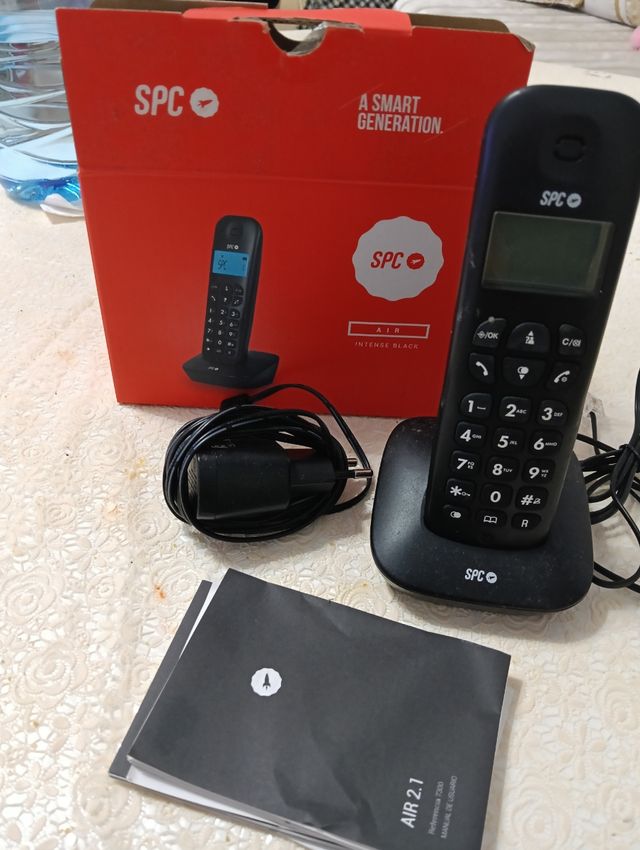 Teléfono fijo SPC AIR Intense Black