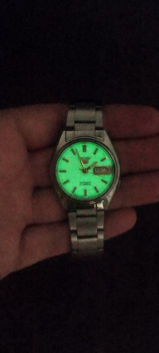 Reloj Seiko 5 Automático Vintage Full Lumen