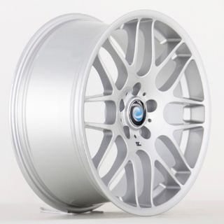LLANTAS PARA BMW MOD. DTM 19 PULGADAS PLATA.