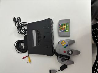 Nintendo 64 Negra y Gris