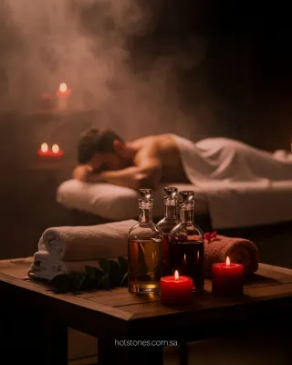 Masaje relajante profesional de cuerpo completo
