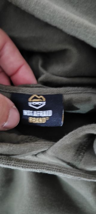 Sudadera Not Afraid Verde Oliva
