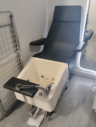 Butaca hidromasaje pedicura 