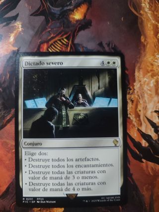 Carta Magic The Gathering Dictado Severo FFVII