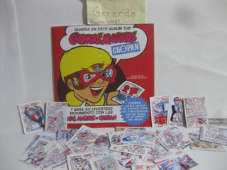 ALBUM REPLICA CROMOS MAGICOS CROPAN CON LOS CROMOS