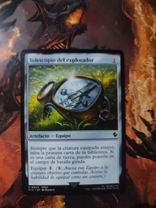 Carta Magic The Gathering Telescopio del Explorado