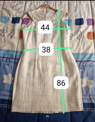Vestido de seda con perlas. Vintage dressing.