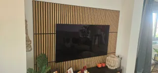 Servicio de madera para TV
