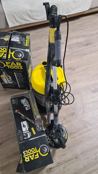 Aspirador Yeso FAR TOOLS 30L + Lijadora