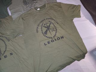Lote 4 Camisetas Militares Verdes