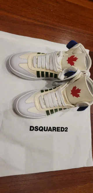 Zapatillas Dsquared2 Altas Talla 41 Sneakers 