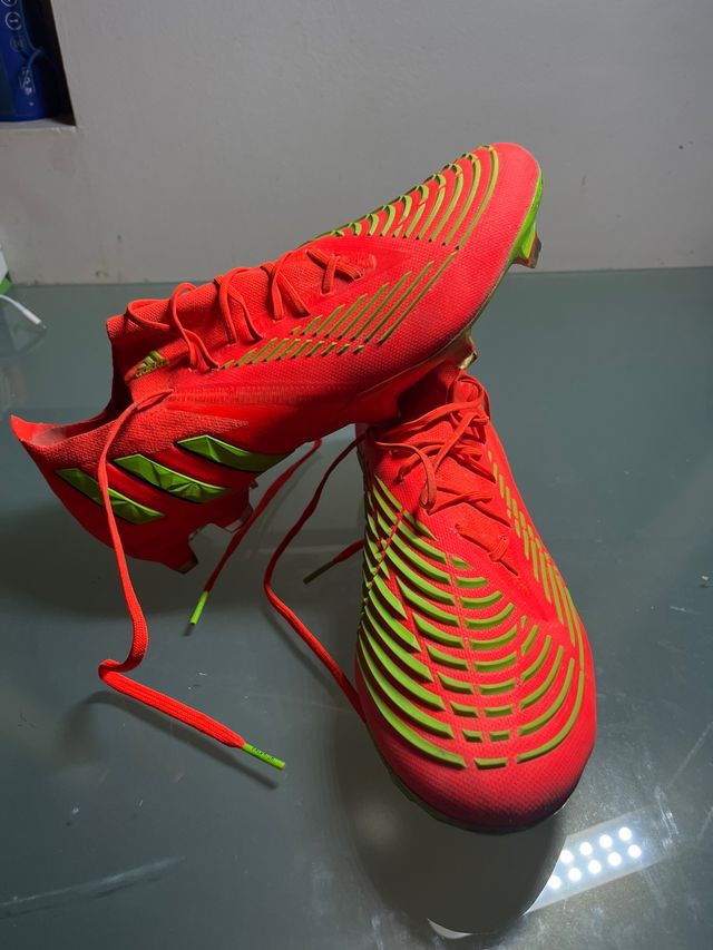 Botas de fútbol Adidas Naranja/Verde Talla 44