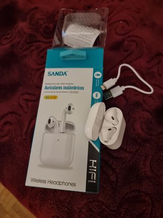 Auriculares Bluetooth SANDA SD-3126 Blancos